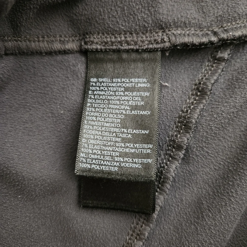 THE NORTH FACE Mens joggers S gray fleece lined sweatpants GUC athleisure